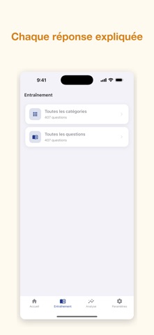 Gendarmerie Concours QCM iPhone screenshot