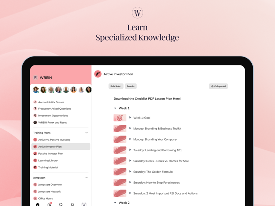 Women’s REI Network iPad screenshot 3 - Social Networking app