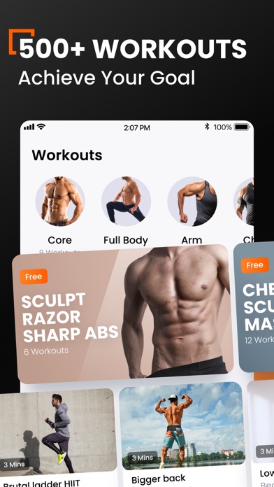Home Workout for Men Screenshot