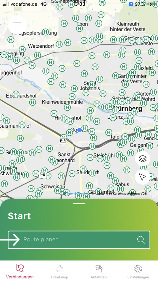 #1. VGN Fahrplan & Tickets (iOS) 来自: Verkehrsverbund Grossraum Nuernberg GmbH