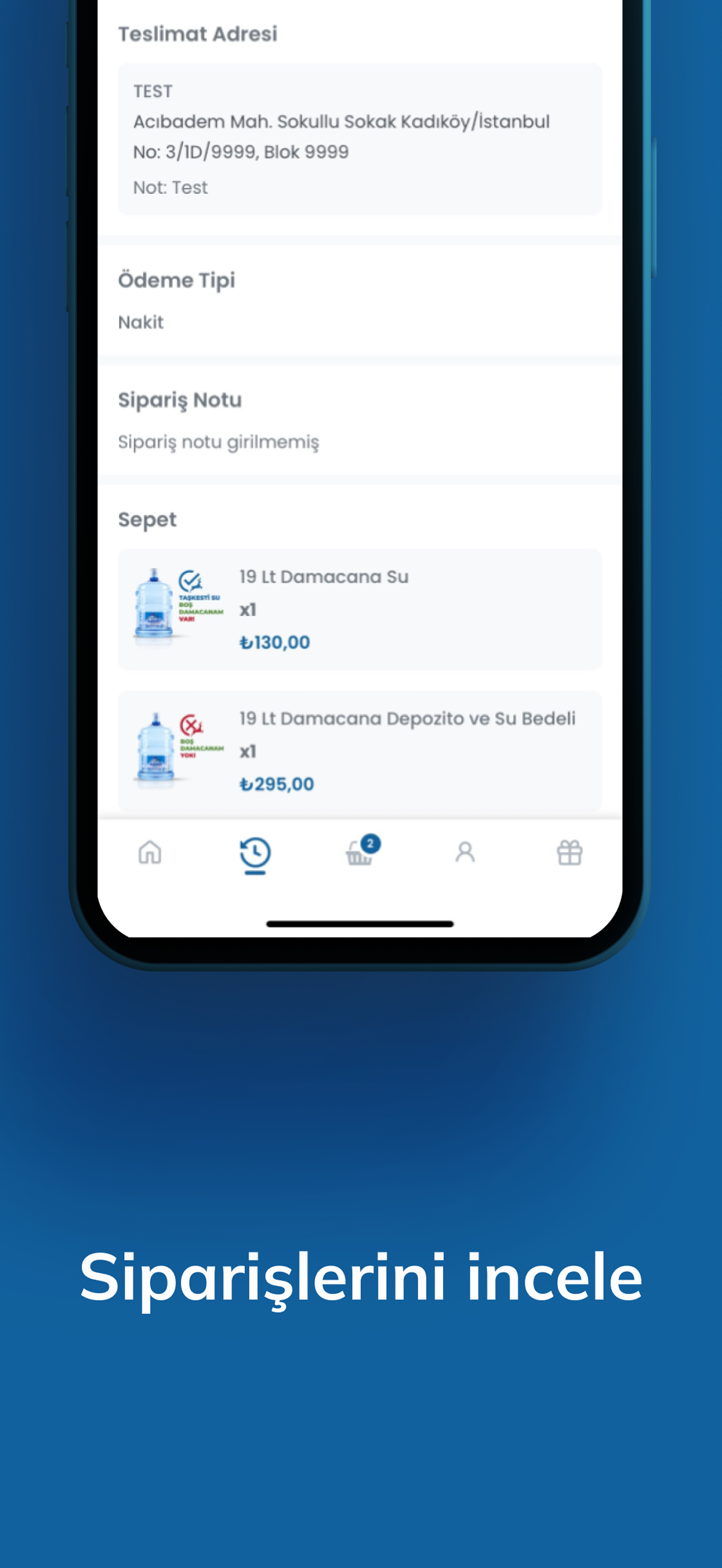 Taşkesti Su Mobil