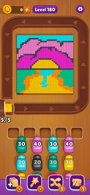 Wood Loop: Cube Shooter screenshot 4