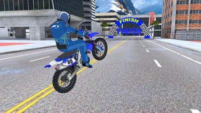 Wheelie Bike Rider Life Game Screenshot