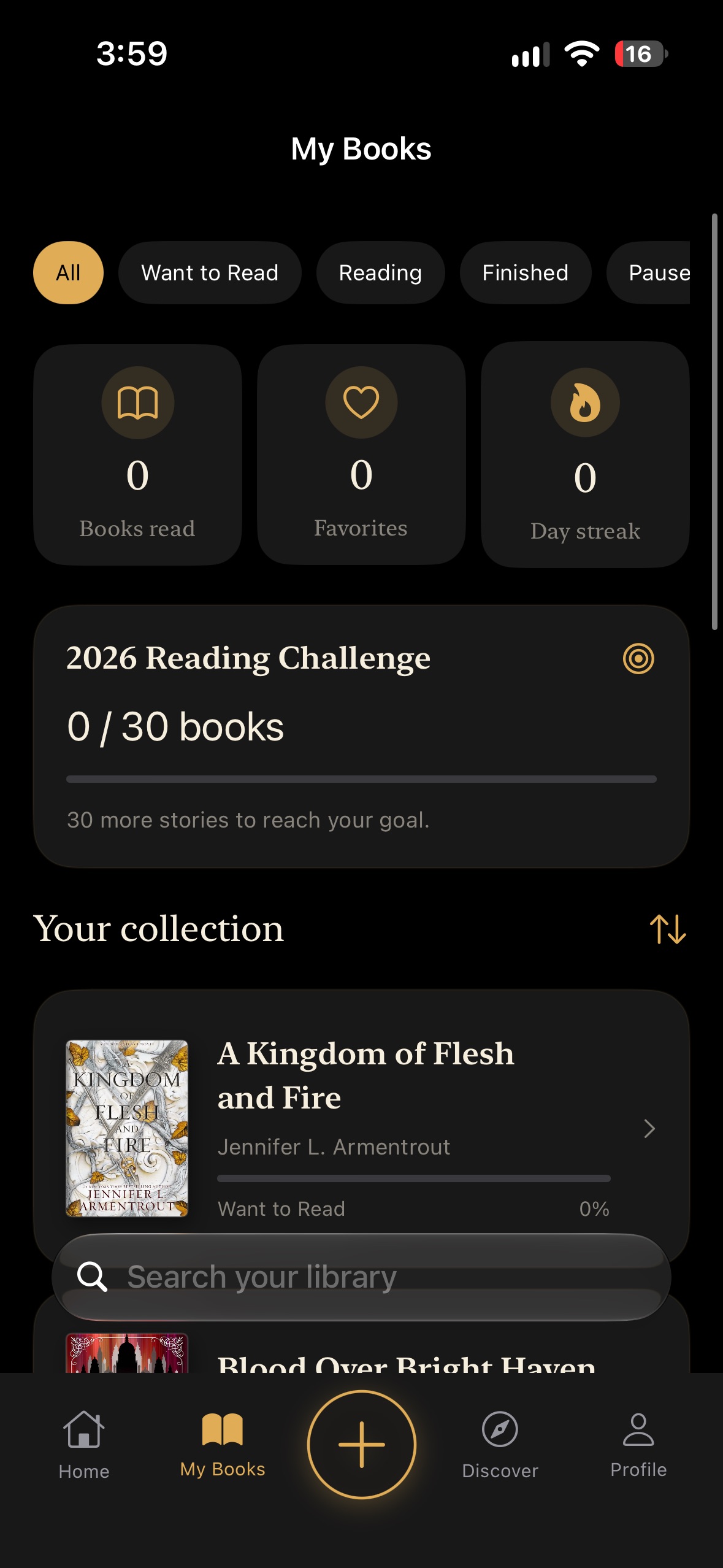 Screenshot 1 of SHELVIA – Personal Library