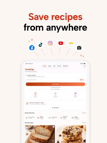 CookClip: Recipe Manager iPad screenshot