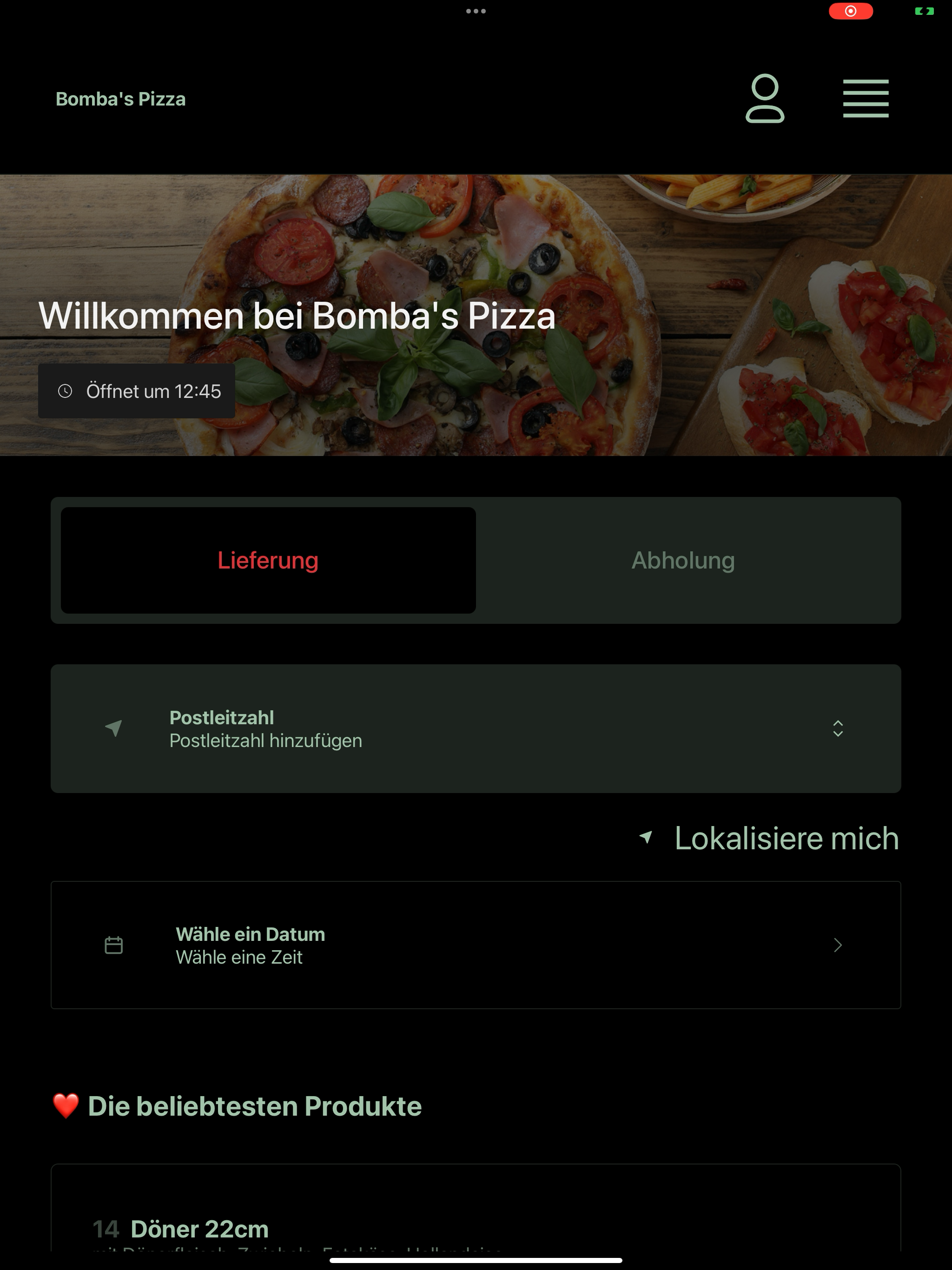 Bomba's Pizza