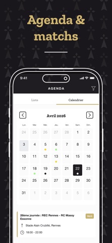 Rennes Rugby Business club iPhone screenshot