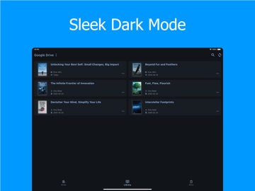PuRead - Pure Efficient Reader iPad screenshot