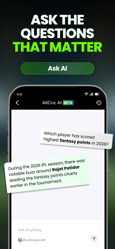 AllCric AI-Cricket Predictions screenshot 3 of 6