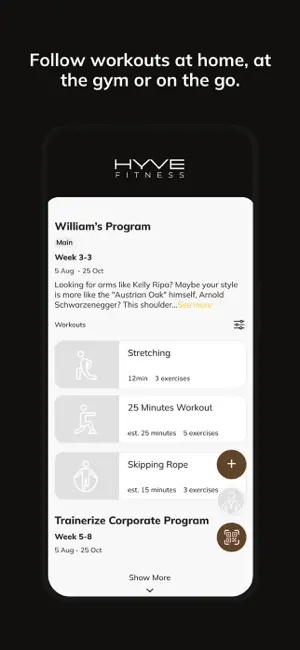 Hyve Fitness screenshot 3