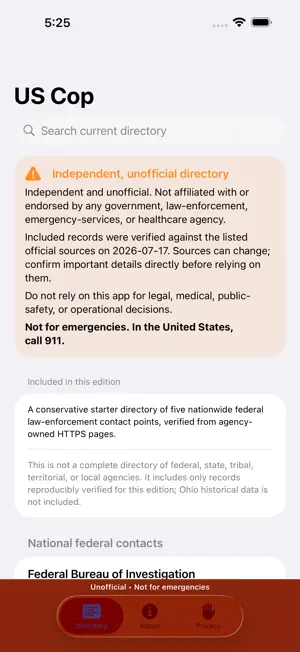 US Cop screenshot 1