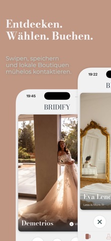 Bridify: Finde dein Brautkleid screenshot