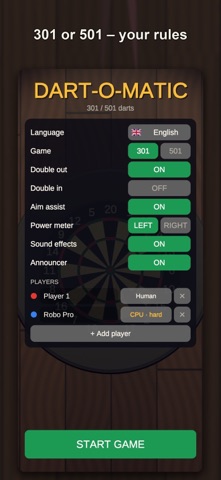 Dart-o-matic: 3D Darts screenshot 1