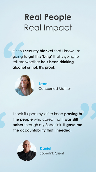 Soberlink iPhone screenshot 6 - Medical app