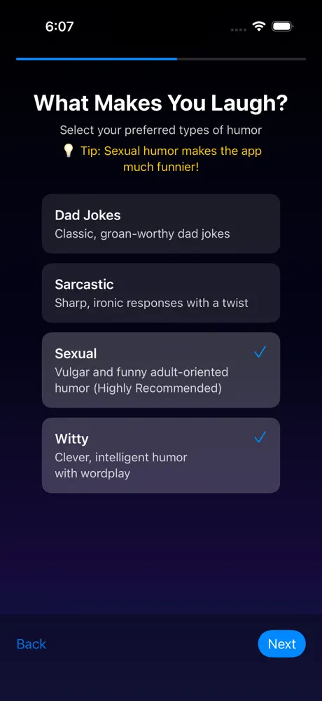 Naughty 8 Balls app screenshot 2