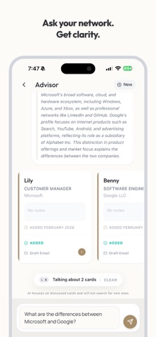 Introra - AI Biz Card Scanner screenshot