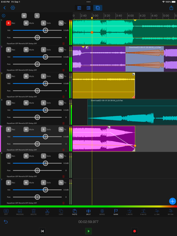 Screenshot #5 pour au editor - audition