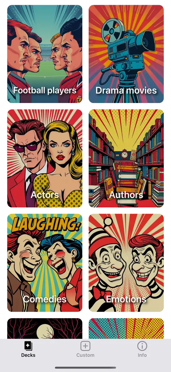 Screenshot #3 pour Charade - Word guessing game