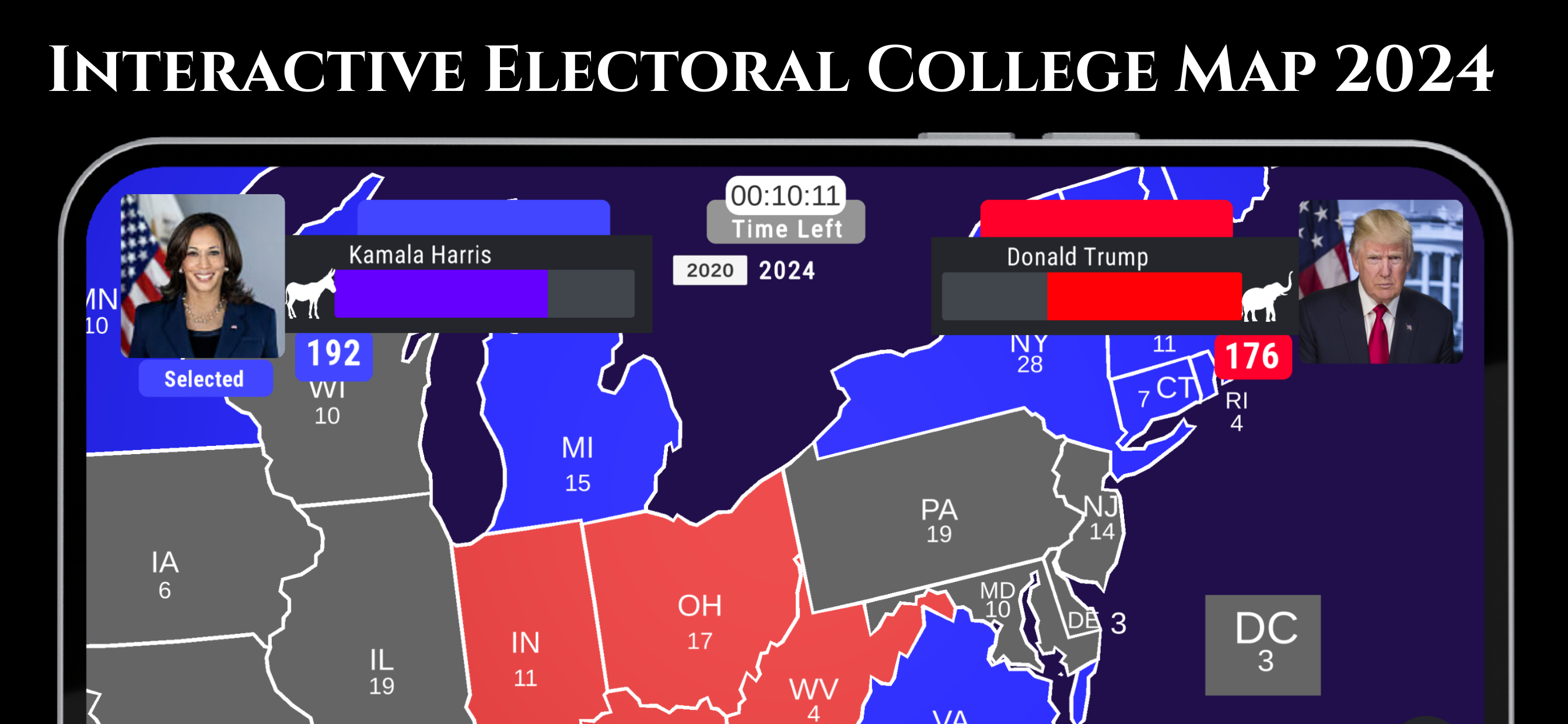 Election Day Map 2024