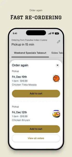 Paradise Indian Cuisine screenshot 4