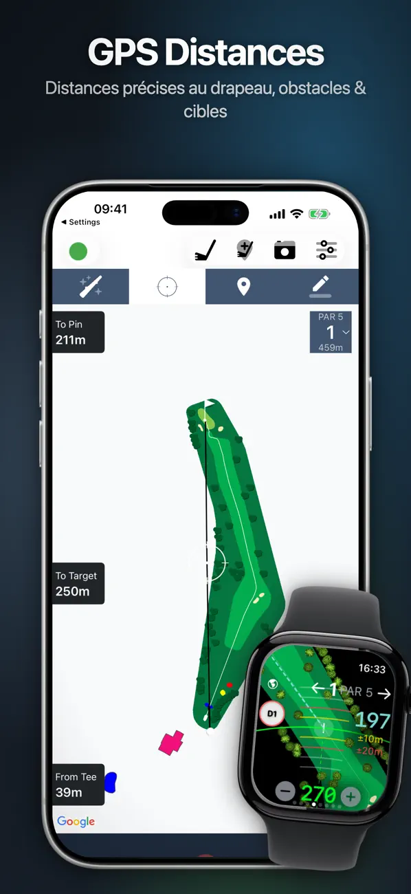 Screenshot #3 pour bebrassie: Golf GPS & Score
