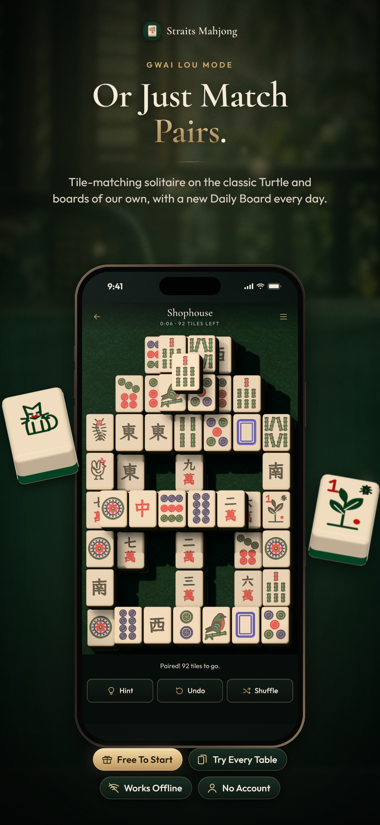 Screenshot 10 of Straits Mahjong
