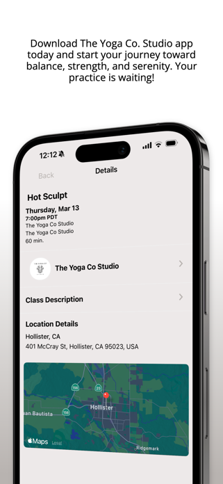 The Yoga Co. Studio Screenshot 5 of 5