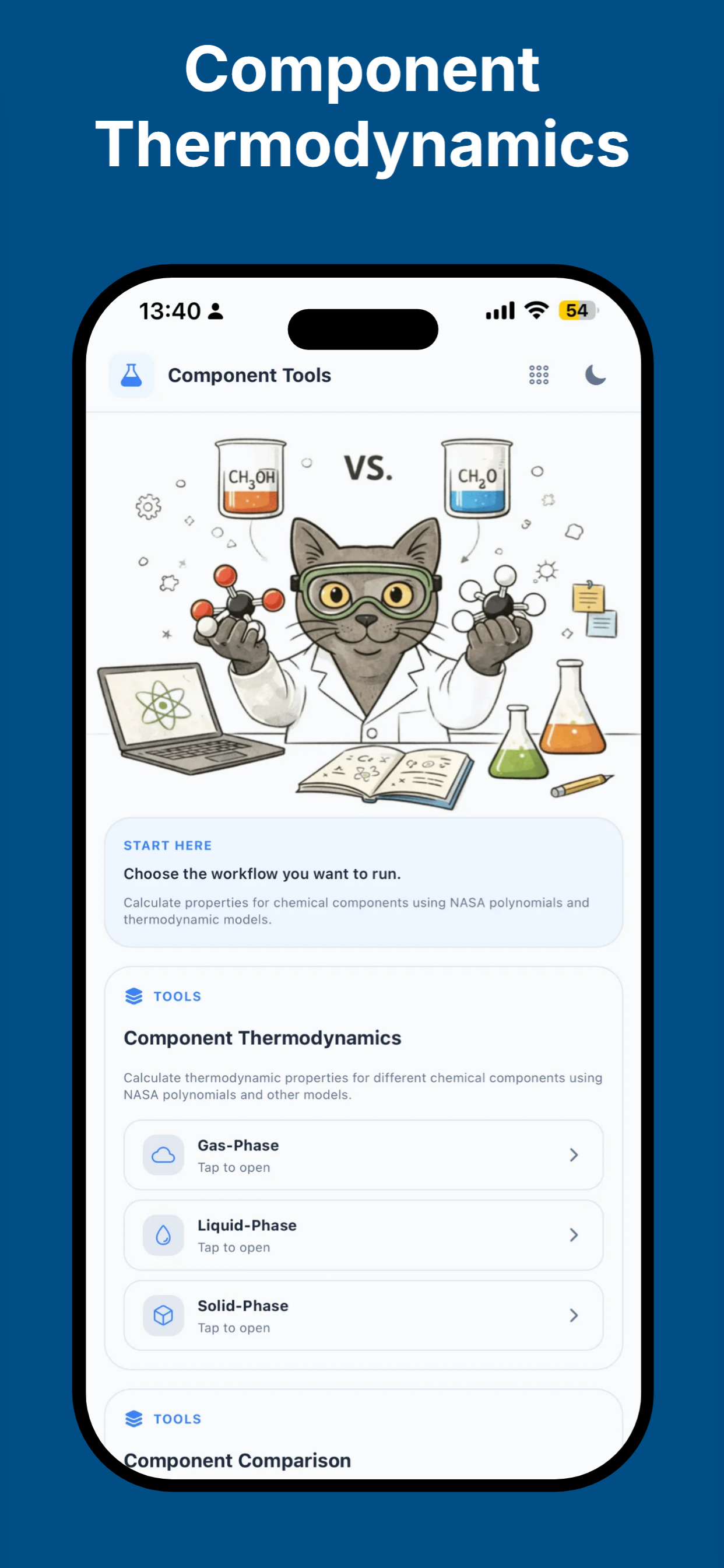 MoziThermoCalc
