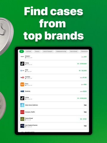 ClaimWise: Class Actions iPad screenshot