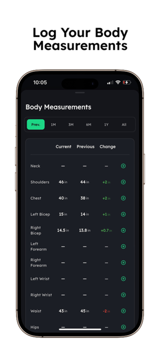 Mofilo: Macro & Workout Log Screenshot 6 of 6