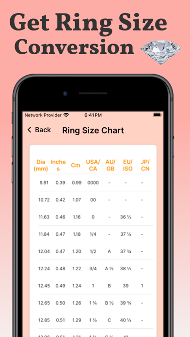 Ring Sizer . Size Measure Tool Screenshot