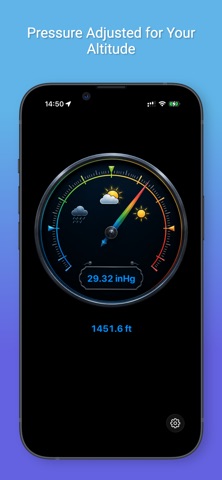 Altimeter and Barometer Screenshot 2 of 4
