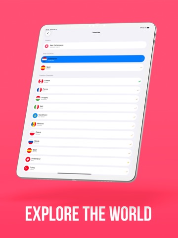 VPN Matreshka:Private internet iPad screenshot