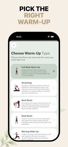 Warm Up & Daily Workout Screenshot 6 of 8