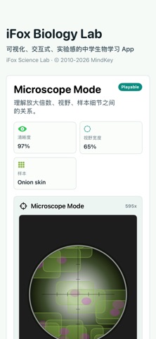小狐生物实验室 iPhone screenshot