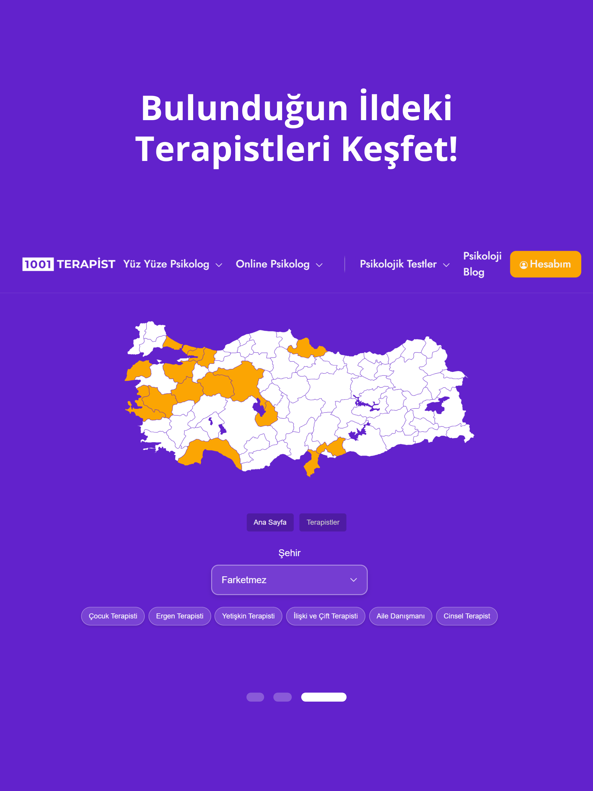 1001 Terapist: Terapi & Destek