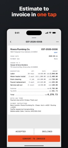 InvoiceWright: Invoice Maker Screenshot 4 of 8