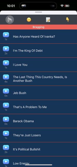 ‎Trump Social Chat Soundboard Screenshot