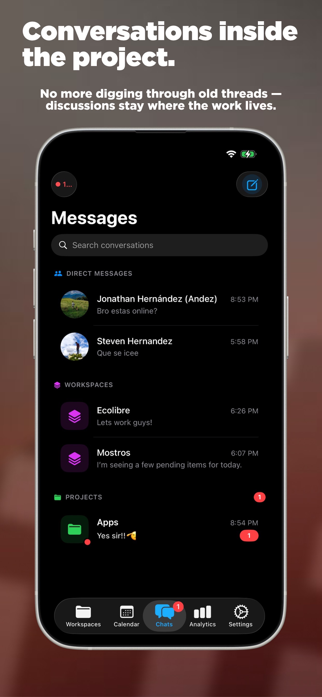 Screenshot 3 of SyncWork - Manage your work