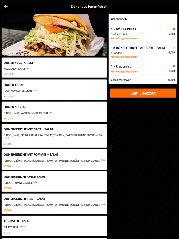 Bay Kebap Bernkastel-Kues iPad screenshot
