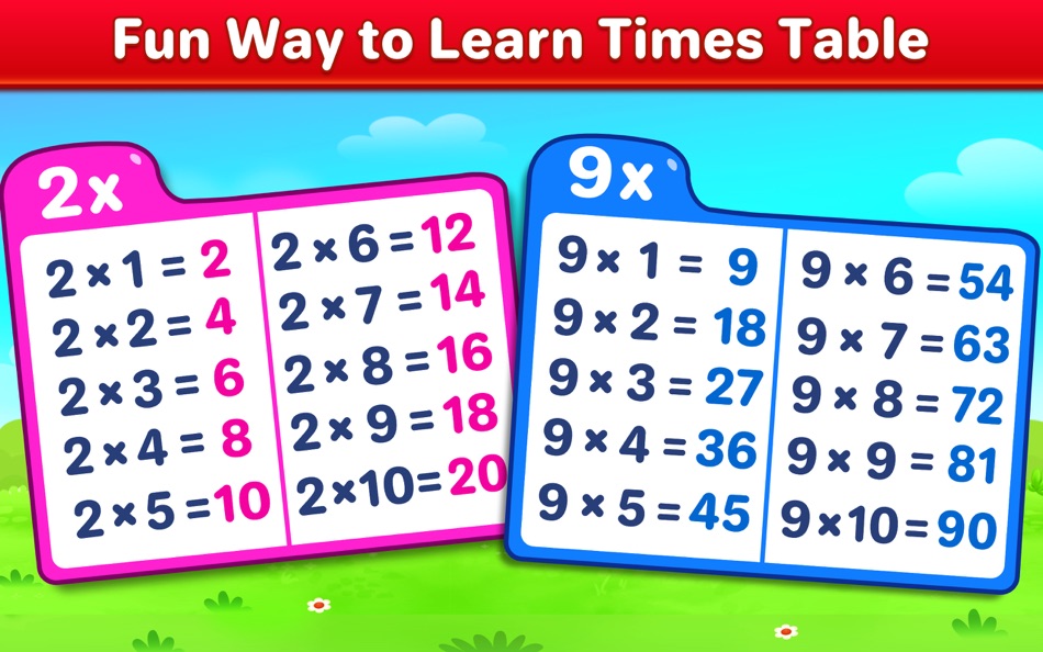 #4. Multiplication Kids: Math Game (macOS) 由: RV AppStudios LLC