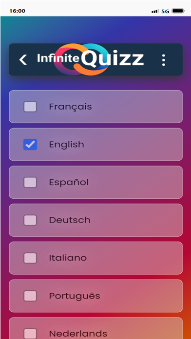 Screenshot #2 pour InfiniteQuizz