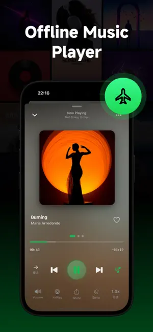 Offline Music Player App screenshot 1