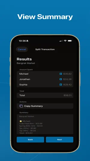 Bill Splitting App: TallySplit screenshot 4