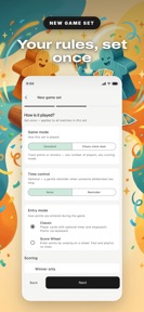 Tabletop Game Score Tracker screenshot