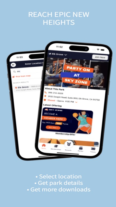 Screenshot 1 of Sky Zone - Trampoline Park App
