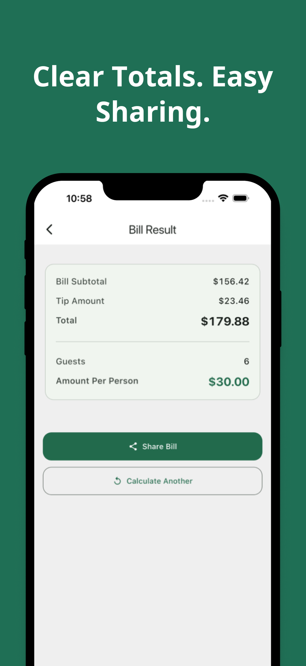 Tip Calculator AI: Bill Split screenshot 4