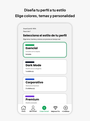 SmartCards App iPad screenshot