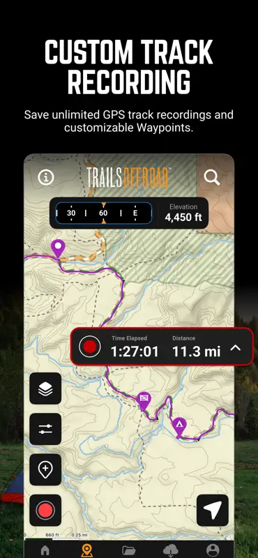 Trails Offroad: Offline Maps screenshot 2 of 8