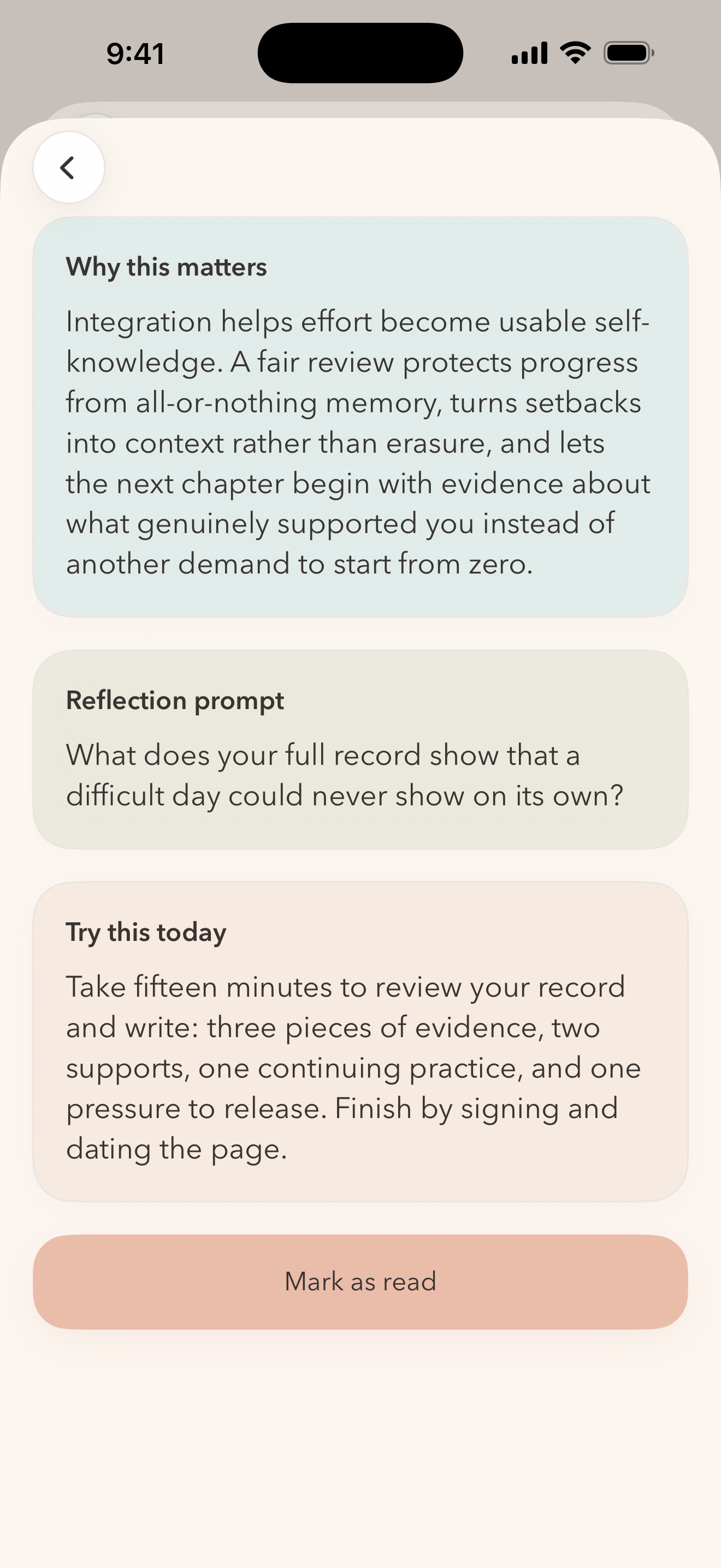 Believe: Mindset Practice screenshot 10
